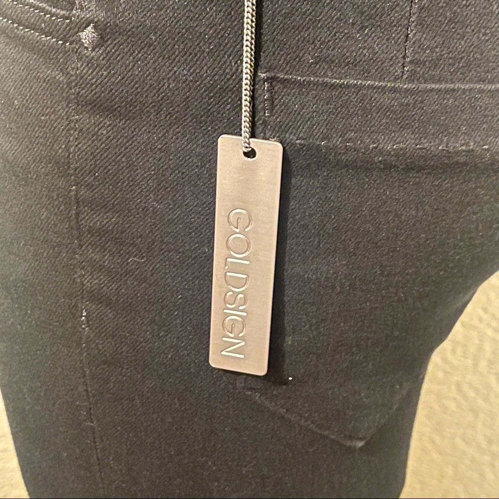 Goldsign Marcie Crop Skinny Ankle Zipper Jeans - Picture 7 of 16